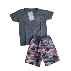 CONJUNTO CAMISA + SHORT MOLETOM P (1/2 ANOS) - loja online