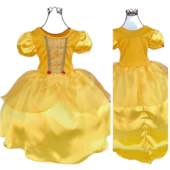 Vestido Fantasia Amarelo na internet