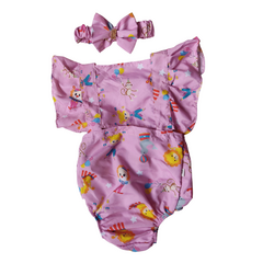 Romper bebê Jardineira Circo rosa na internet