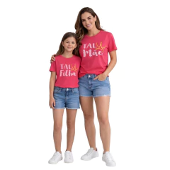 Monte Kit blusa mãe filha valor unitário tal mãe tal filha