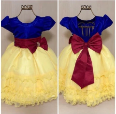 Vestido Luxo Amarelo, Azul e vermelho neve na internet