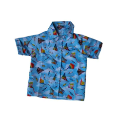 Kit Vestido Mãe e camisa filho pipa balão - Kimimo Kids