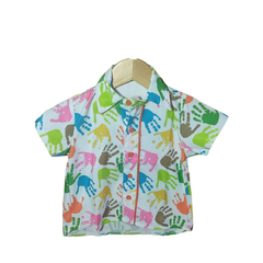 Camisa Temática Aquarela Pintando o 7 maõs