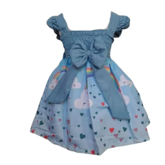 Vestido Temático luxinho chuva de benção e amor - comprar online