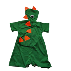 Imagem do Fantasia Dinossauro infantil verde