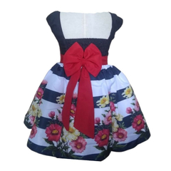 Vestido Temático luxinho flores - Kimimo Kids