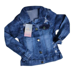 Jaqueta Jeans Menina modelo 2