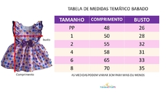 Vestido Luxinho Babado Animais pequenos abelhinha - comprar online