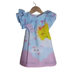 Imagem do Vestido Trapézio Frufru Raio de Sol