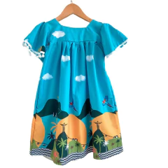 Vestido Pom Pom Rio de Janeiro Cidade maravilhosa