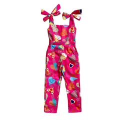 Macacão Mini Diva coração rosa - loja online