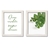 Quadros Decoração Frases Flores Kit Conjunto Composição