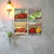 Placas Decorativas Legumes Vintage Kit c 4 20x20cm