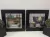 Kit Quadros Decorativos Lavanderia Moldura Preta 25x25