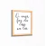 Quadro Decorativo Frase Motivacional O Amor Faz