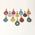 Enfeite Natal Pingente mdf Decoração Bolas Kit c 21 - comprar online