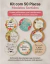 Kit Atacado 50 Placas Decorativas Frases Cristãs MDF Para Revenda - comprar online