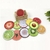 Porta Copos Frutas mdf e Caixote c 12