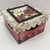 Caixa Porta Batons Floral Vermelho - Ateliê Jupi Artes - Artesanato em Mdf e Madeira - Decoração e Inspiração