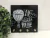 Porta Chaves Decorativo Parede Lettering Balão Life - comprar online