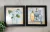 Conjunto Dois Quadros Decorativos Banheiro ou Lavabo