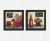 Imagem do Conjunto Dois Quadros Decorativos Banheiro Lavabo