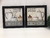 Conjunto Dois Quadros Decorativos Café Mocha