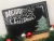 Placa Feliz Natal Lousa Merry Christmas