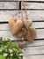 Penca Coração Madeira Natural - comprar online