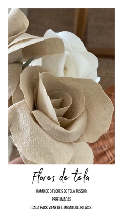 FLORES DE TELA - LIBRA DECO