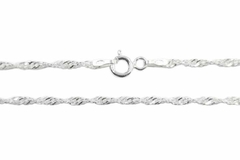 Corrente Singapura 2mm Prata 925 - CRPR0058 na internet