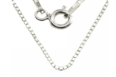 Corrente Veneziana V15 Prata 925 - CRPR0059 - facejoias.com.br