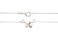 Corrente Veneziana V15 com Borboleta Origami Prata 925 - CRPR0040 - comprar online