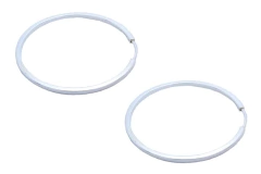 Brinco Argola Fina Grande Quadrilateral Fechada Prata 925 - BRPR0075 - comprar online