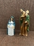 Conjunto de imagens da Sagrada Família - Maria Grávida e José - 20 cm - comprar online