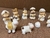 Presépio Infantil Branco - 6,5 cm - NOSSA SENHORA DE FÁTIMA BAZAR E LIVRARIA CATÓLICA