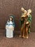 Conjunto de imagens da Sagrada Família - Maria Grávida e José - 20 cm