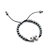 Pulseira em Hematita - Dois Corações