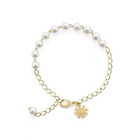 Pulseira da Madrinha - com Frase: "Madrinha Laço Eterno"