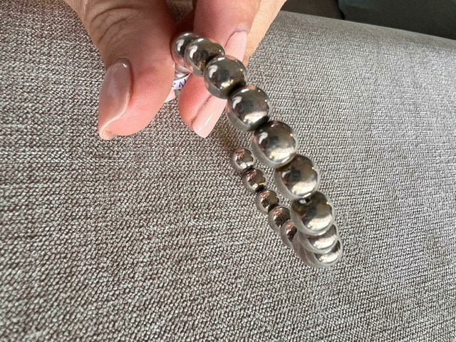Pulsera Plata Inflada Robbie thumbnail 2