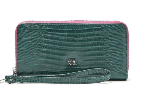 MAID BILLETERA DOBLE VERDE - EXTRA LARGE