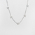 Collar Margarita Plateado - Sisters