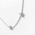 Collar Margarita Plateado - comprar online