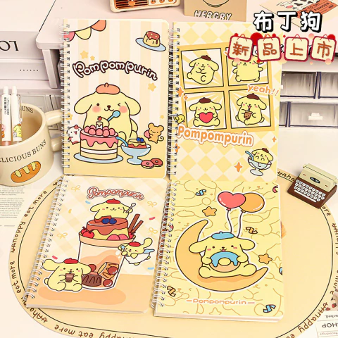 Combo de cuadernos Pompompurina