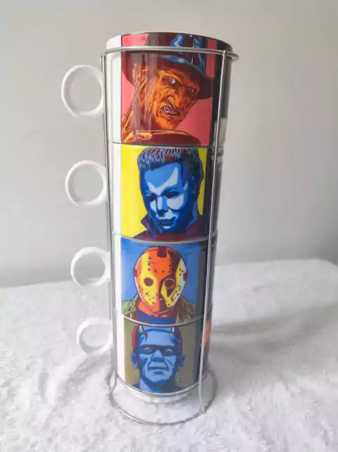 Set Pocillos Torre X4 Unidades personalizados