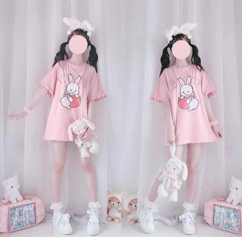 Bunny strawberry dreams