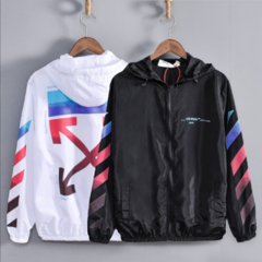 Jaqueta Corta Vento Off White