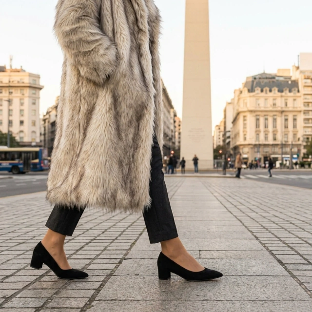 Alta, Pie Grande? Zapatos Stilettos Clásicos Negros 41 Al 45 — imagen 3