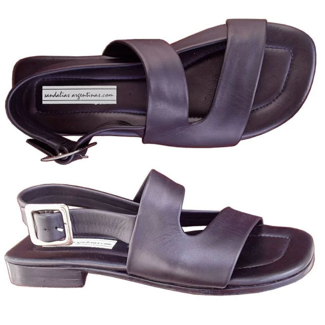 Sandalias Unisex Cuero Vacuno Mod. Bahía 39 A 44 — imagen 3