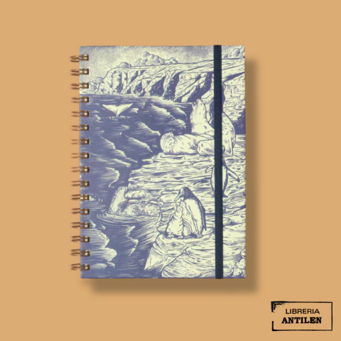 Cuaderno Ediciones de la Montaña A5 liso ATLÁNTICO SUR - comprar online